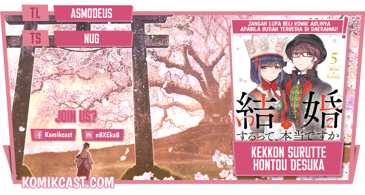 Kekkon Surutte, Hontou Desu ka? Chapter 64 Gambar 1